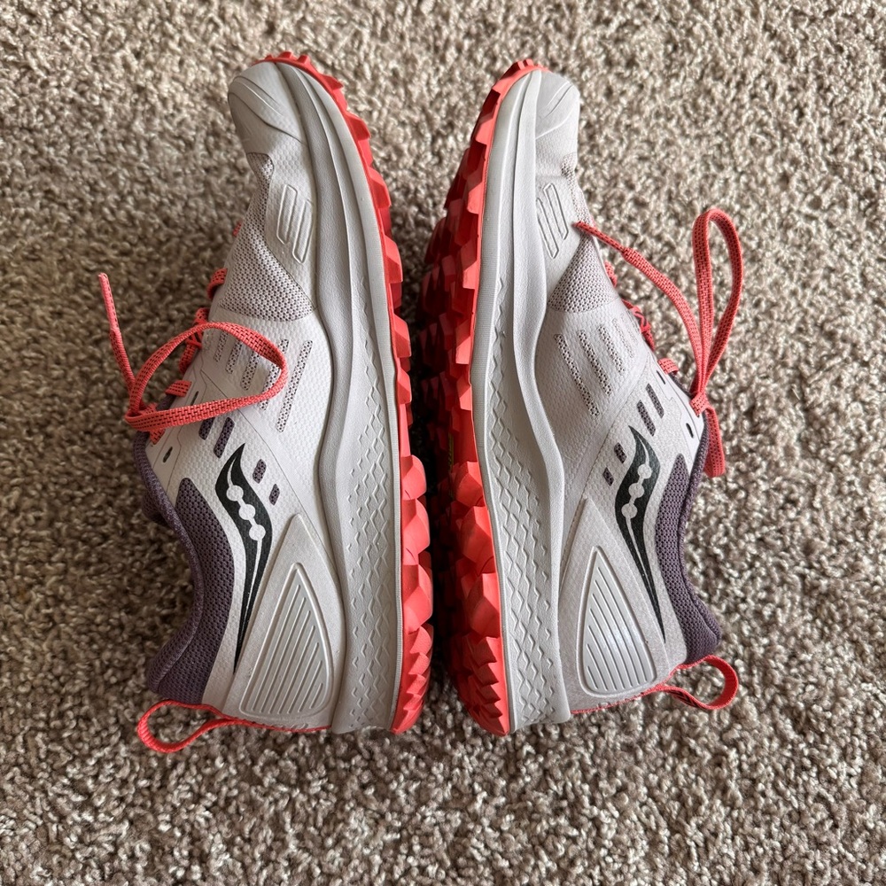 Saucony Peregrine 10 Sneakers Women’s Size 8.5 Dusk Grey - Picture 6 of 10